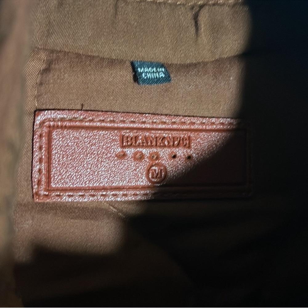 Blank NYC Quilted Rust Brown Jacket - Picture 2 of 3